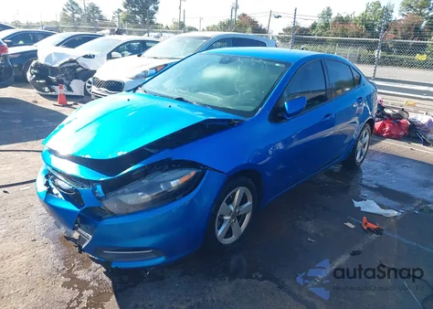 2016 Dodge Dart Sxt из США, поврежденный, VIN 1C3CDFBB7GD667660